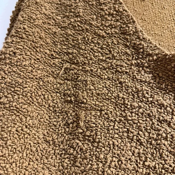 Free People V-Neck Cropped Sweater - Mustard - Picture 3 of 4